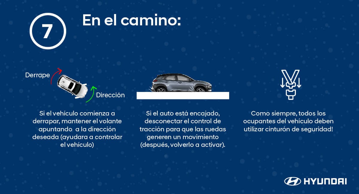 Consejos para la nieve hyundai